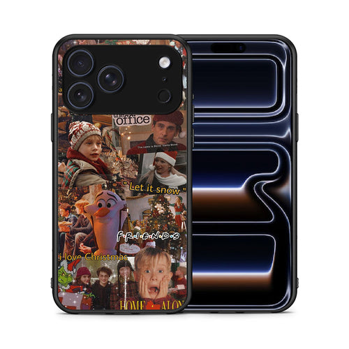Θήκη iPhone 17 Pro Max Xmas Wishes από τη Smartfits με σχέδιο στο πίσω μέρος και μαύρο περίβλημα | iPhone 17 Pro Max Xmas Wishes case with colorful back and black bezels