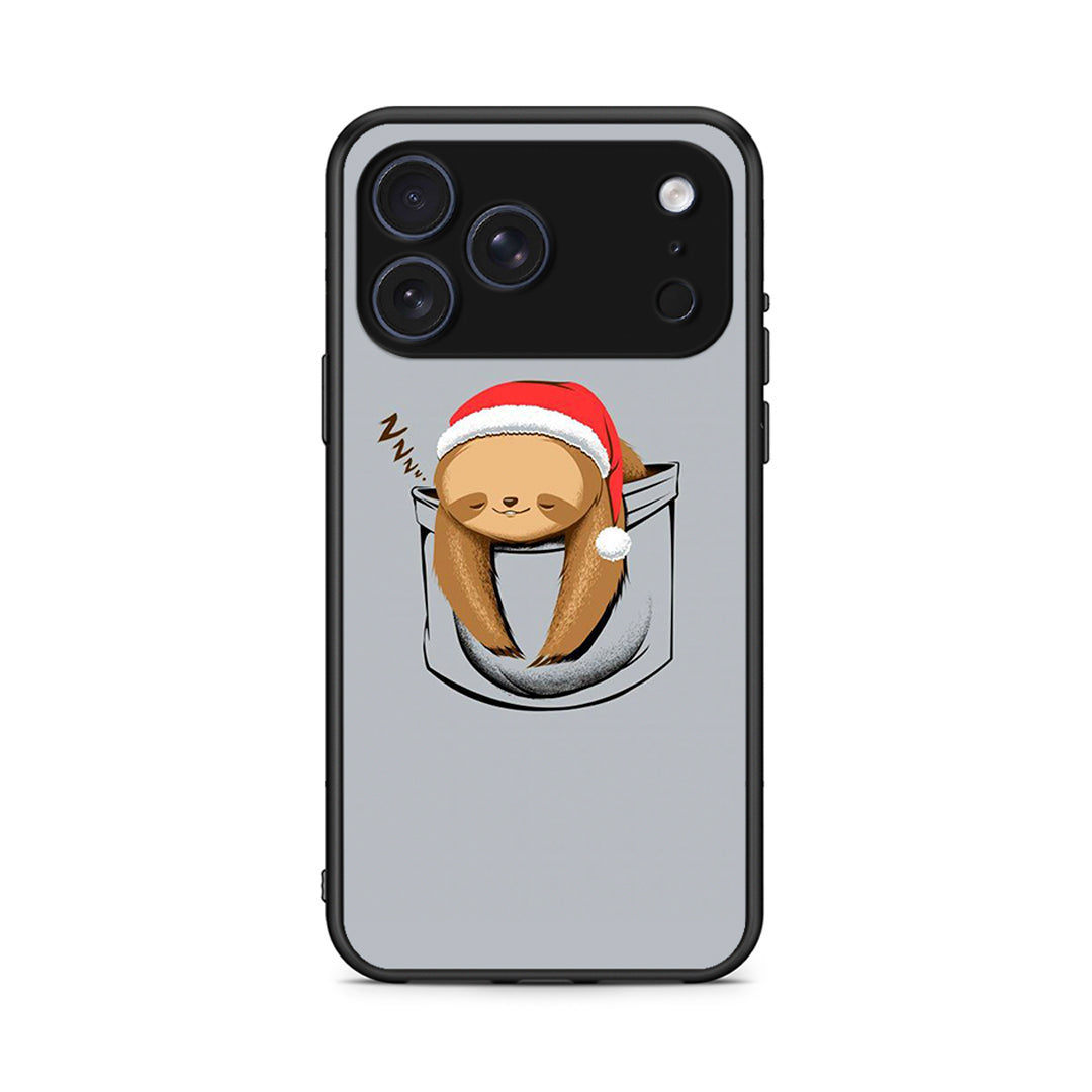 iPhone 17 Pro Max Xmas Zzzz θήκη από τη Smartfits με σχέδιο στο πίσω μέρος και μαύρο περίβλημα | Smartphone case with colorful back and black bezels by Smartfits