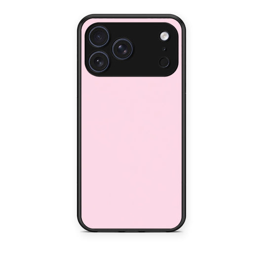 Θήκη iPhone 17 Pro Pale Pink από τη Smartfits με σχέδιο στο πίσω μέρος και μαύρο περίβλημα | iPhone 17 Pro Pale Pink case with colorful back and black bezels