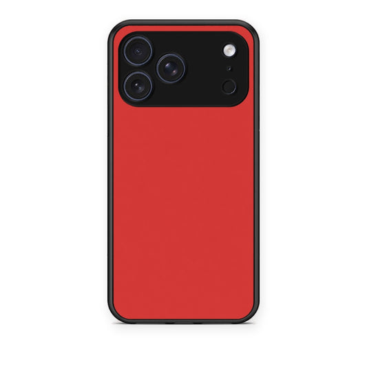 Θήκη iPhone 17 Pro Poppy Red από τη Smartfits με σχέδιο στο πίσω μέρος και μαύρο περίβλημα | iPhone 17 Pro Poppy Red case with colorful back and black bezels