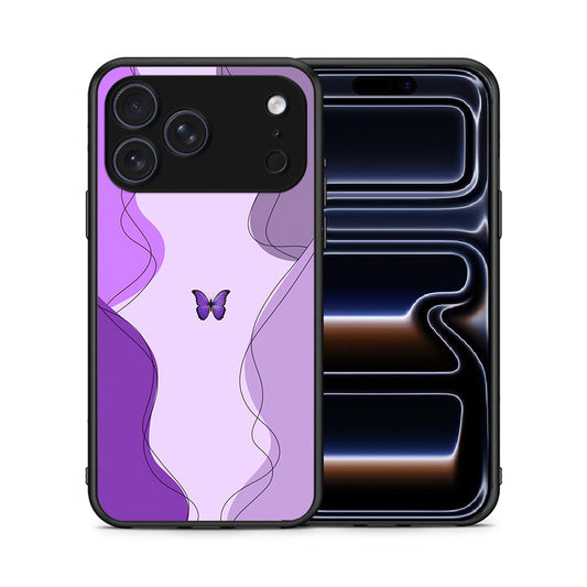 Purple Mariposa - iPhone 17 Pro θήκη