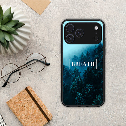 Quote Breath - iPhone 17 Pro θήκη