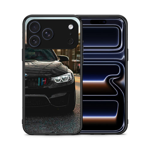 Θήκη iPhone 17 Pro M3 Racing από τη Smartfits με σχέδιο στο πίσω μέρος και μαύρο περίβλημα | iPhone 17 Pro M3 Racing case with colorful back and black bezels