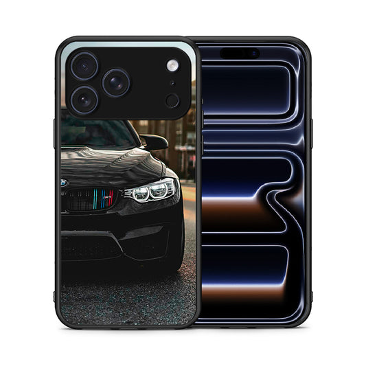 Θήκη iPhone 17 Pro M3 Racing από τη Smartfits με σχέδιο στο πίσω μέρος και μαύρο περίβλημα | iPhone 17 Pro M3 Racing case with colorful back and black bezels