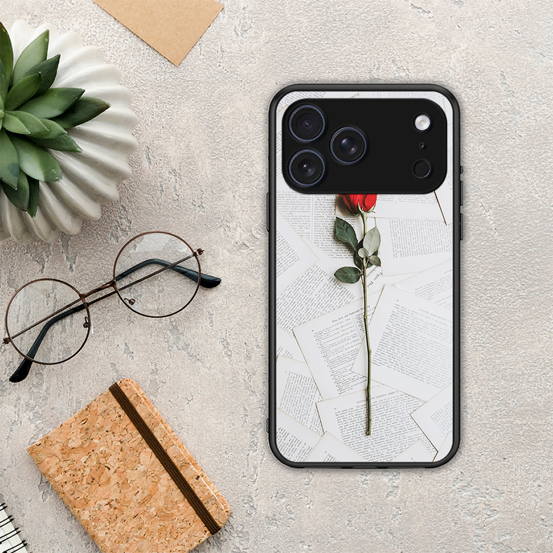 Red Rose - iPhone 17 Pro θήκη