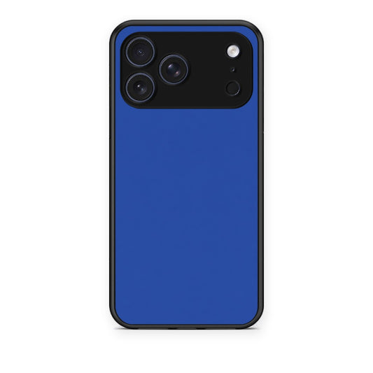 Θήκη iPhone 17 Pro Royal Blue από τη Smartfits με σχέδιο στο πίσω μέρος και μαύρο περίβλημα | iPhone 17 Pro Royal Blue case with colorful back and black bezels
