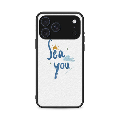 iPhone 17 Pro Sea You Θήκη από τη Smartfits με σχέδιο στο πίσω μέρος και μαύρο περίβλημα | Smartphone case with colorful back and black bezels by Smartfits