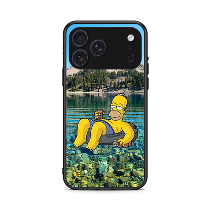 iPhone 17 Pro Summer Happiness Θήκη από τη Smartfits με σχέδιο στο πίσω μέρος και μαύρο περίβλημα | Smartphone case with colorful back and black bezels by Smartfits