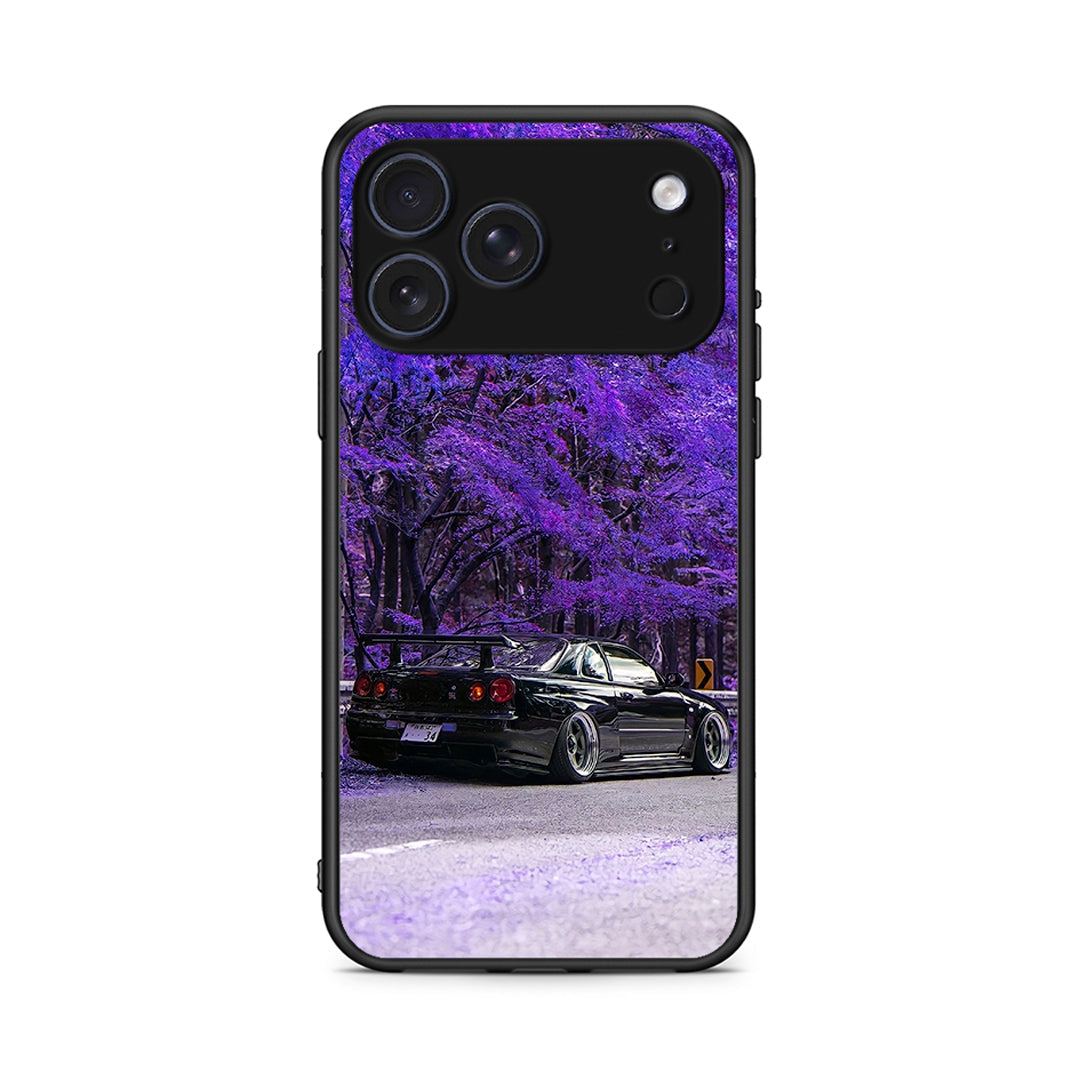 iPhone 17 Pro Super Car Θήκη Αγίου Βαλεντίνου από τη Smartfits με σχέδιο στο πίσω μέρος και μαύρο περίβλημα | Smartphone case with colorful back and black bezels by Smartfits