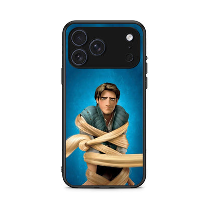 iPhone 17 Pro Tangled 1 Θήκη Αγίου Βαλεντίνου από τη Smartfits με σχέδιο στο πίσω μέρος και μαύρο περίβλημα | Smartphone case with colorful back and black bezels by Smartfits