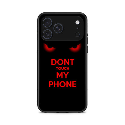 iPhone 17 Pro Touch My Phone Θήκη από τη Smartfits με σχέδιο στο πίσω μέρος και μαύρο περίβλημα | Smartphone case with colorful back and black bezels by Smartfits
