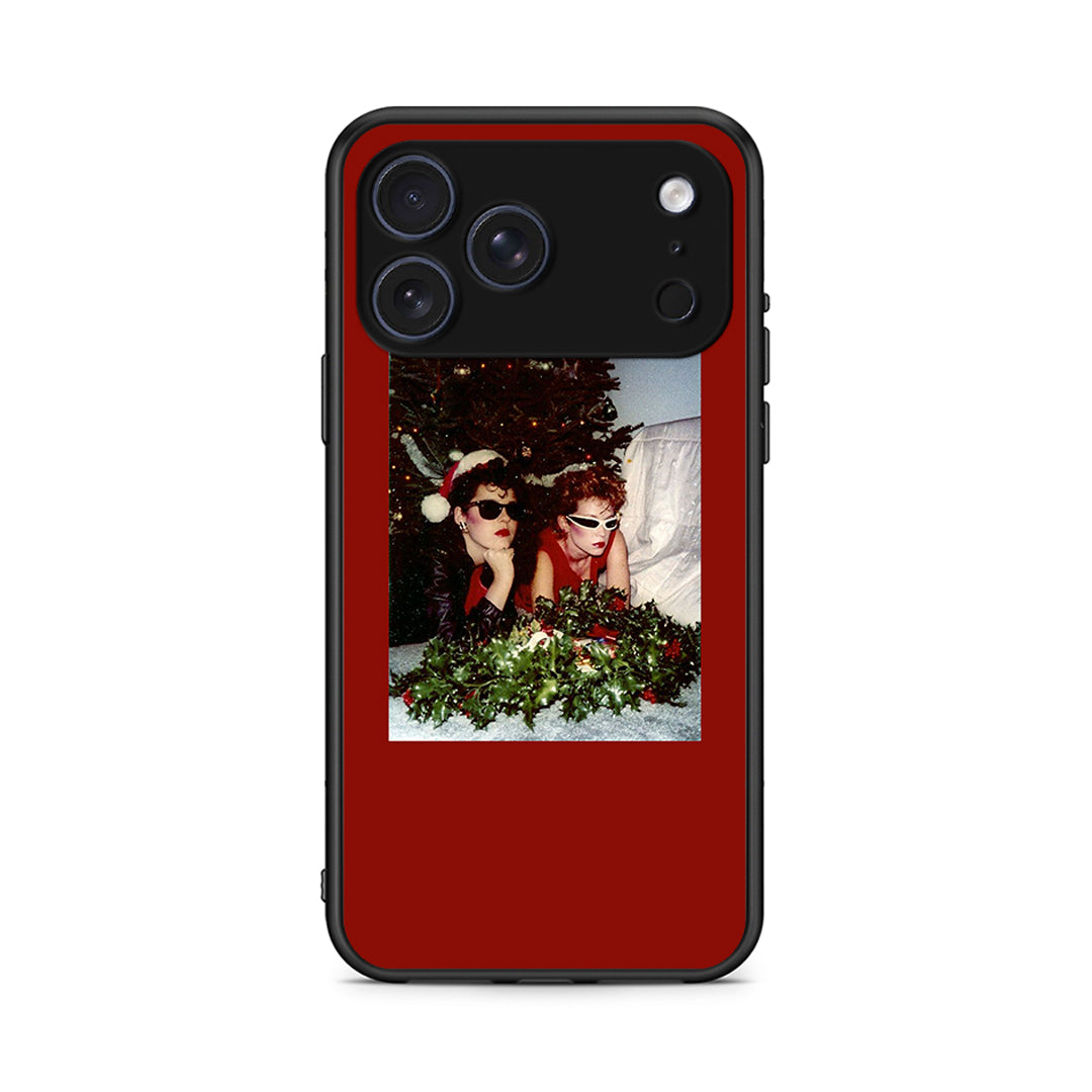 iPhone 17 Pro Waiting For Xmas θήκη από τη Smartfits με σχέδιο στο πίσω μέρος και μαύρο περίβλημα | Smartphone case with colorful back and black bezels by Smartfits