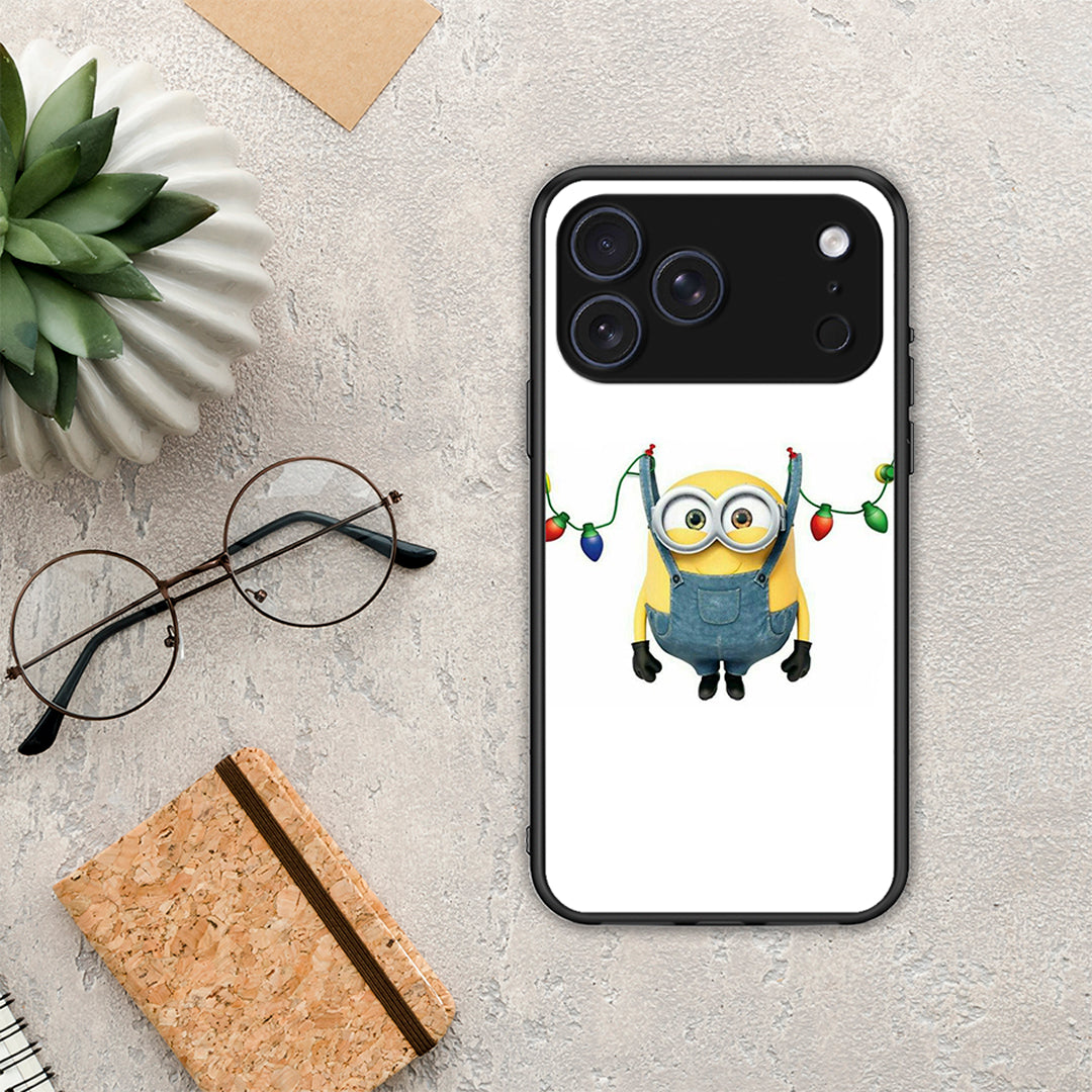 Xmas Minion Lights - iPhone 17 Pro θήκη