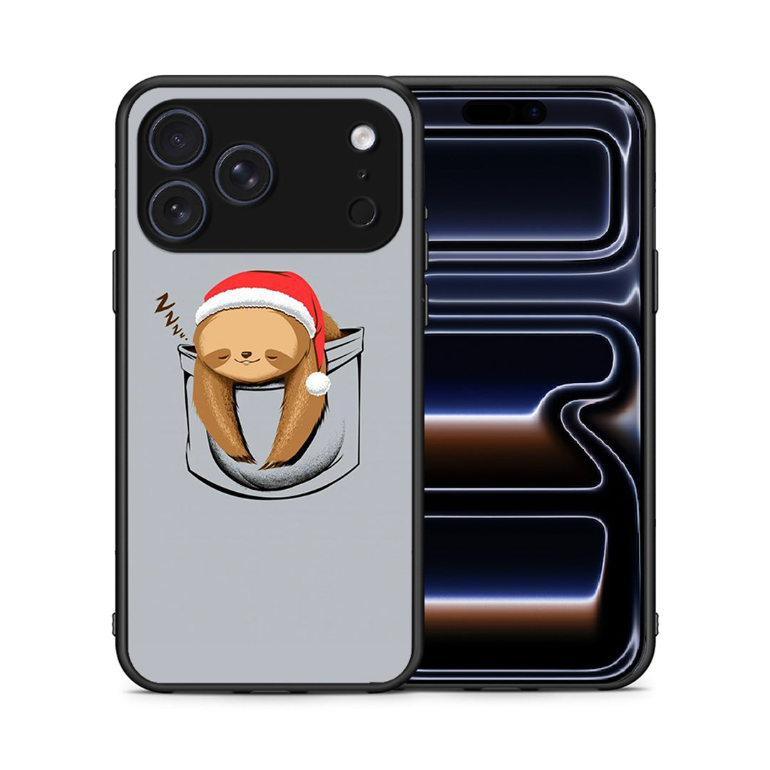 Θήκη iPhone 17 Pro Xmas Zzzz από τη Smartfits με σχέδιο στο πίσω μέρος και μαύρο περίβλημα | iPhone 17 Pro Xmas Zzzz case with colorful back and black bezels