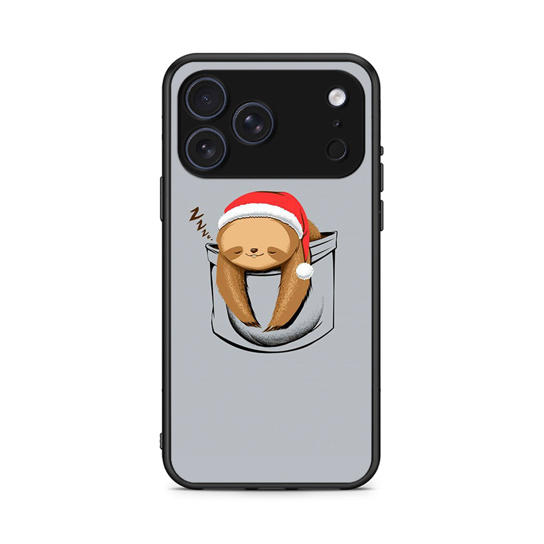 iPhone 17 Pro Xmas Zzzz θήκη από τη Smartfits με σχέδιο στο πίσω μέρος και μαύρο περίβλημα | Smartphone case with colorful back and black bezels by Smartfits