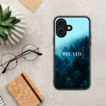 Quote Breath - iPhone 17 θήκη