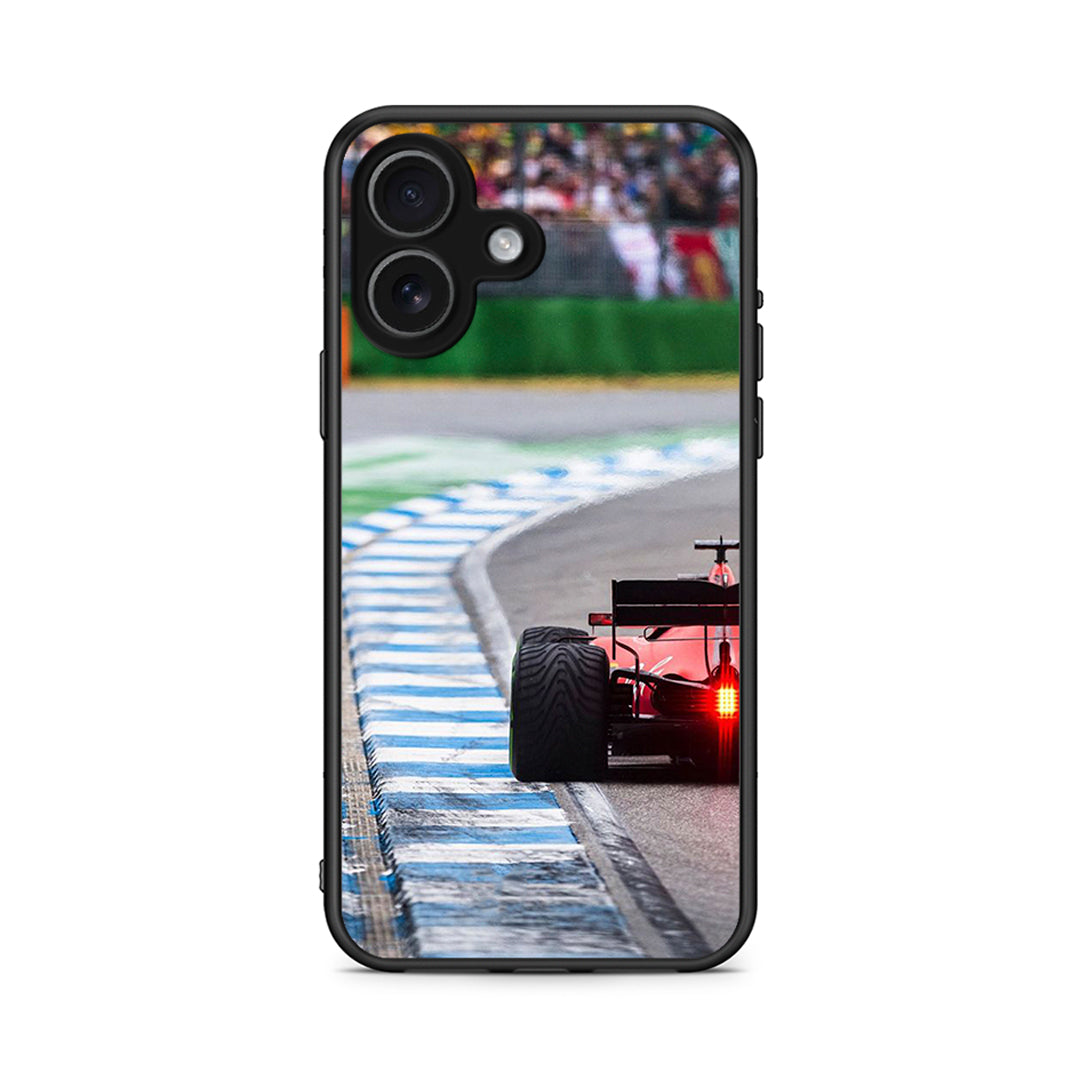 iPhone 17 Racing Vibes θήκη από τη Smartfits με σχέδιο στο πίσω μέρος και μαύρο περίβλημα | Smartphone case with colorful back and black bezels by Smartfits