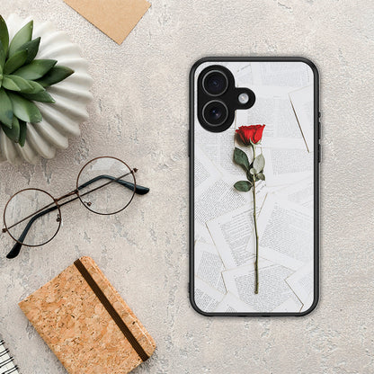 Red Rose - iPhone 17 θήκη