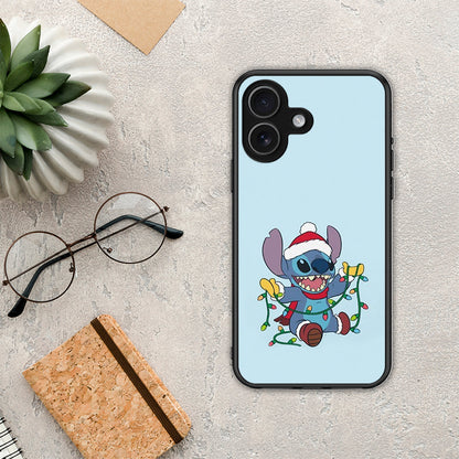 Santa Stich - iPhone 17 θήκη