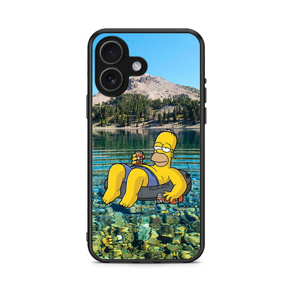 iPhone 17 Summer Happiness Θήκη από τη Smartfits με σχέδιο στο πίσω μέρος και μαύρο περίβλημα | Smartphone case with colorful back and black bezels by Smartfits