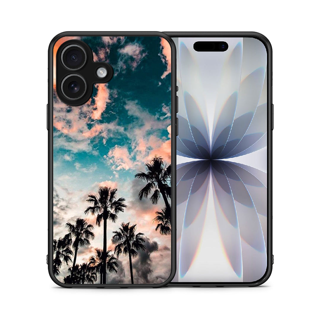 Θήκη iPhone 17 Sky Summer από τη Smartfits με σχέδιο στο πίσω μέρος και μαύρο περίβλημα | iPhone 17 Sky Summer case with colorful back and black bezels