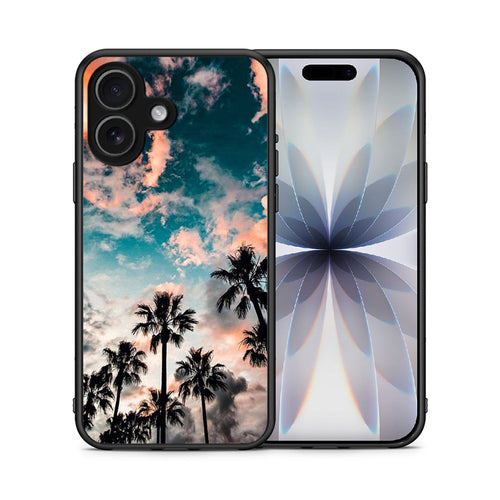 Θήκη iPhone 17 Sky Summer από τη Smartfits με σχέδιο στο πίσω μέρος και μαύρο περίβλημα | iPhone 17 Sky Summer case with colorful back and black bezels