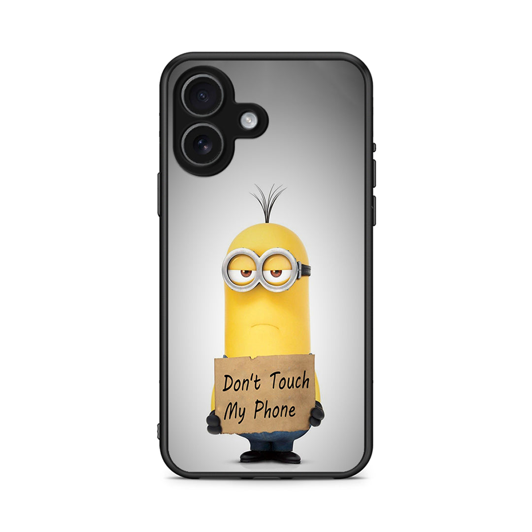 4 - iPhone 17 Minion Text case, cover, bumper