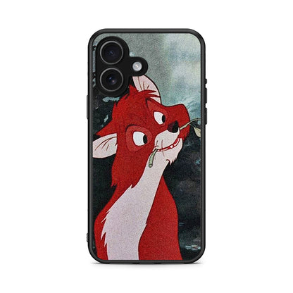 iPhone 17 Tod And Vixey Love 1 θήκη από τη Smartfits με σχέδιο στο πίσω μέρος και μαύρο περίβλημα | Smartphone case with colorful back and black bezels by Smartfits