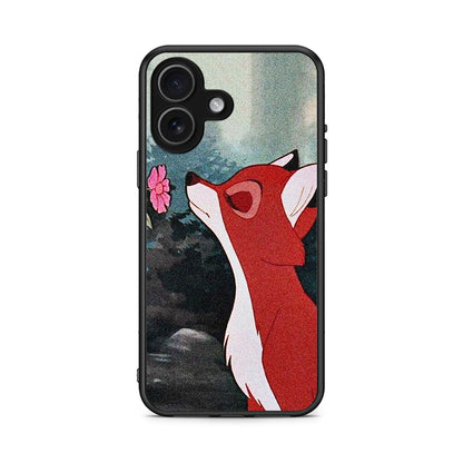iPhone 17 Tod And Vixey Love 2 θήκη από τη Smartfits με σχέδιο στο πίσω μέρος και μαύρο περίβλημα | Smartphone case with colorful back and black bezels by Smartfits