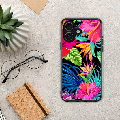 Tropical Flowers - iPhone 17 θήκη