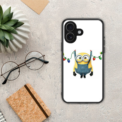 Xmas Minion Lights - iPhone 17 θήκη