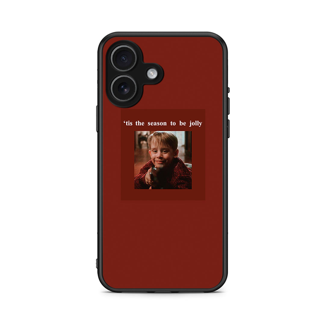 iPhone 17 Xmas Ultimate Spirit θήκη από τη Smartfits με σχέδιο στο πίσω μέρος και μαύρο περίβλημα | Smartphone case with colorful back and black bezels by Smartfits