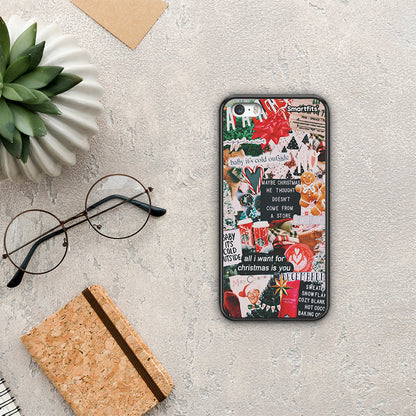 Christmas Happiness - iPhone 5 / 5s / SE θήκη