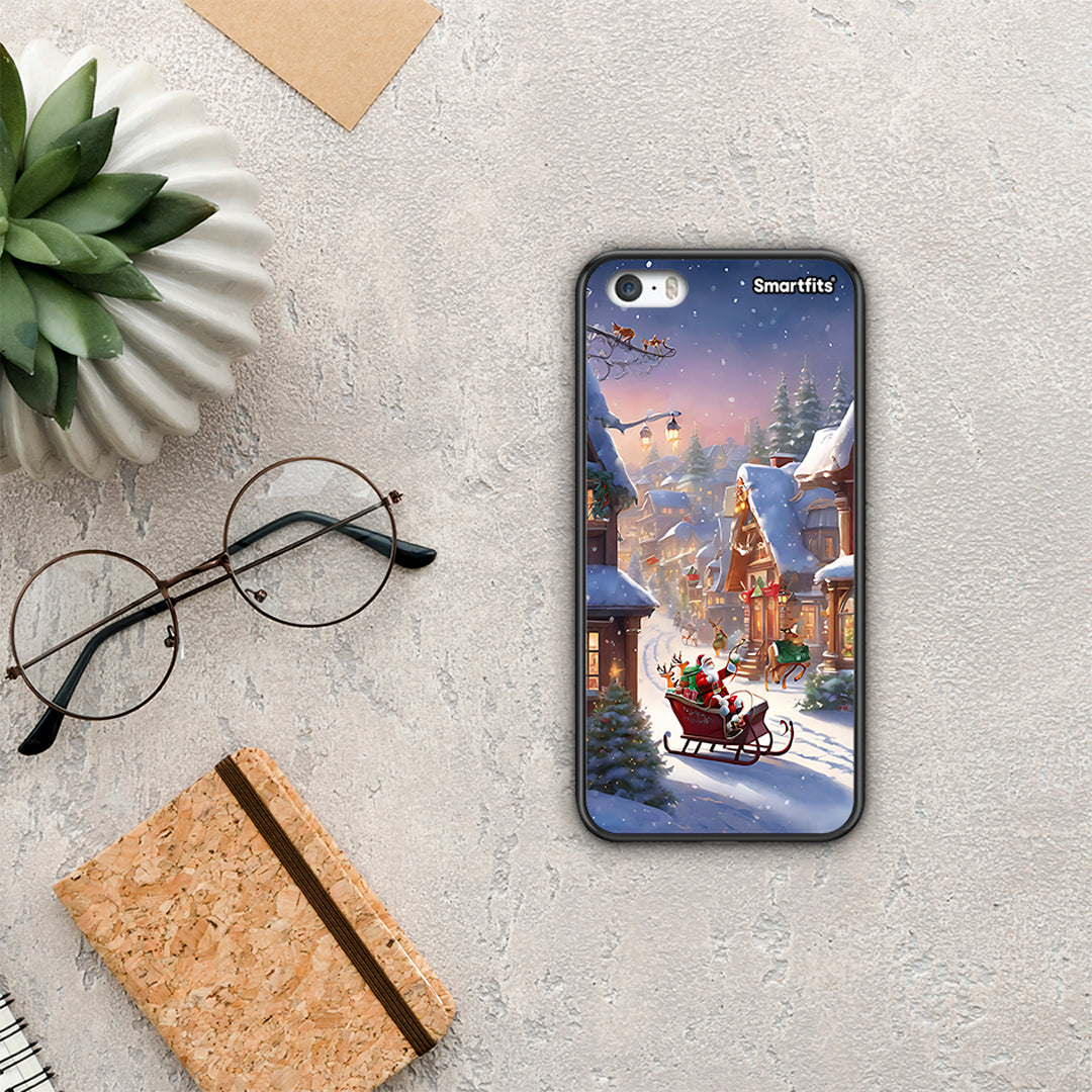 Christmas Snow - iPhone 5 / 5s / SE θήκη