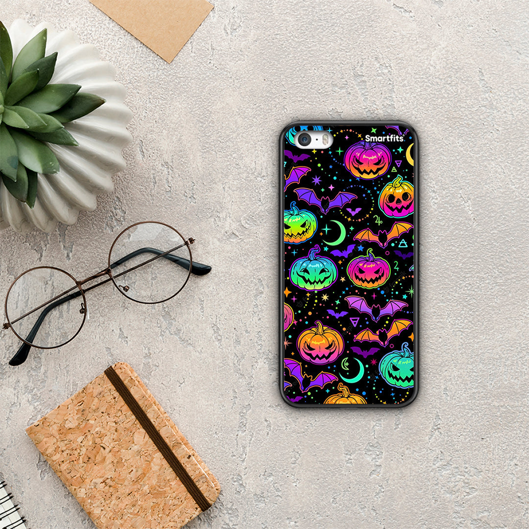 Neon Halloween - iPhone 5 / 5s / SE θήκη
