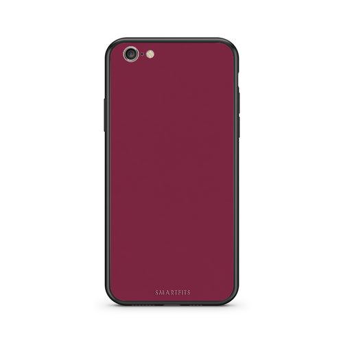 Θήκη iPhone 7 / 8 / SE 2020 Burgundy από τη Smartfits με σχέδιο στο πίσω μέρος και μαύρο περίβλημα | iPhone 7 / 8 / SE 2020 Burgundy case with colorful back and black bezels