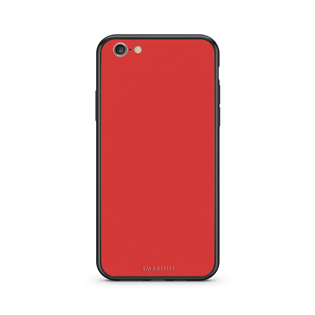 Θήκη iPhone 7 / 8 / SE 2020 Poppy Red από τη Smartfits με σχέδιο στο πίσω μέρος και μαύρο περίβλημα | iPhone 7 / 8 / SE 2020 Poppy Red case with colorful back and black bezels