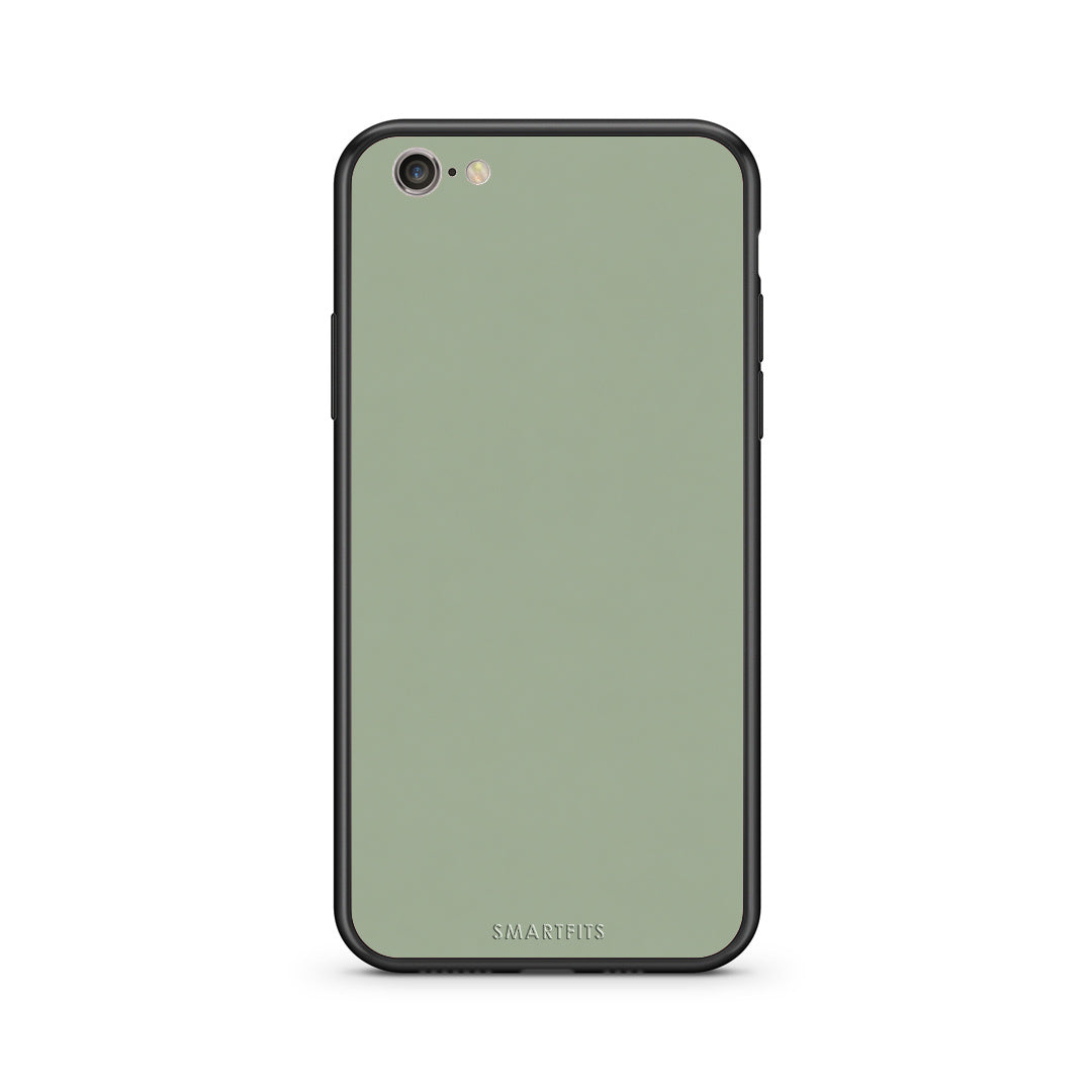 Θήκη iPhone 7 / 8 / SE 2020 Sage Green από τη Smartfits με σχέδιο στο πίσω μέρος και μαύρο περίβλημα | iPhone 7 / 8 / SE 2020 Sage Green case with colorful back and black bezels