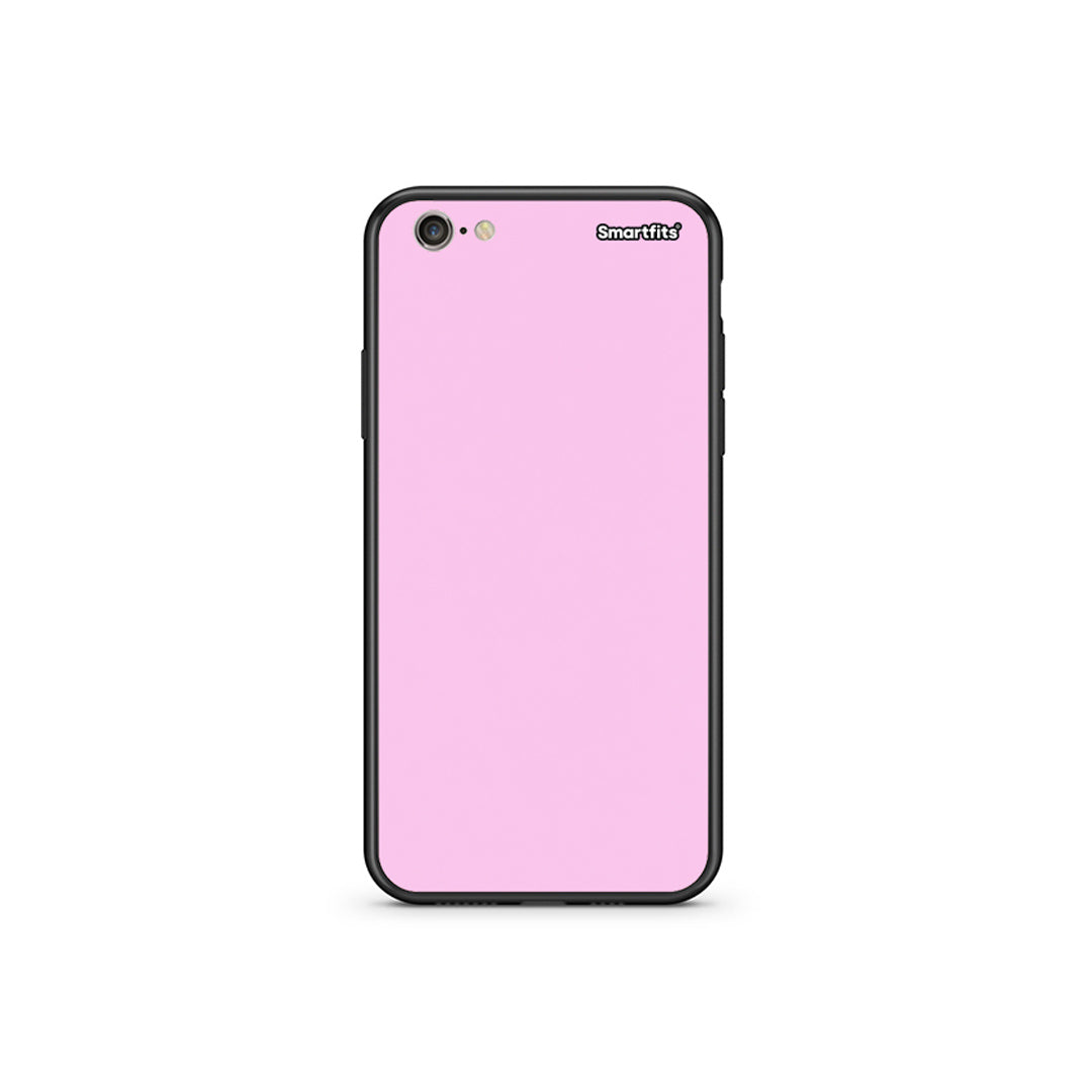 Θήκη iPhone 6 Plus / 6s Plus Cotton Candy Pink από τη Smartfits με σχέδιο στο πίσω μέρος και μαύρο περίβλημα | iPhone 6 Plus / 6s Plus Cotton Candy Pink case with colorful back and black bezels