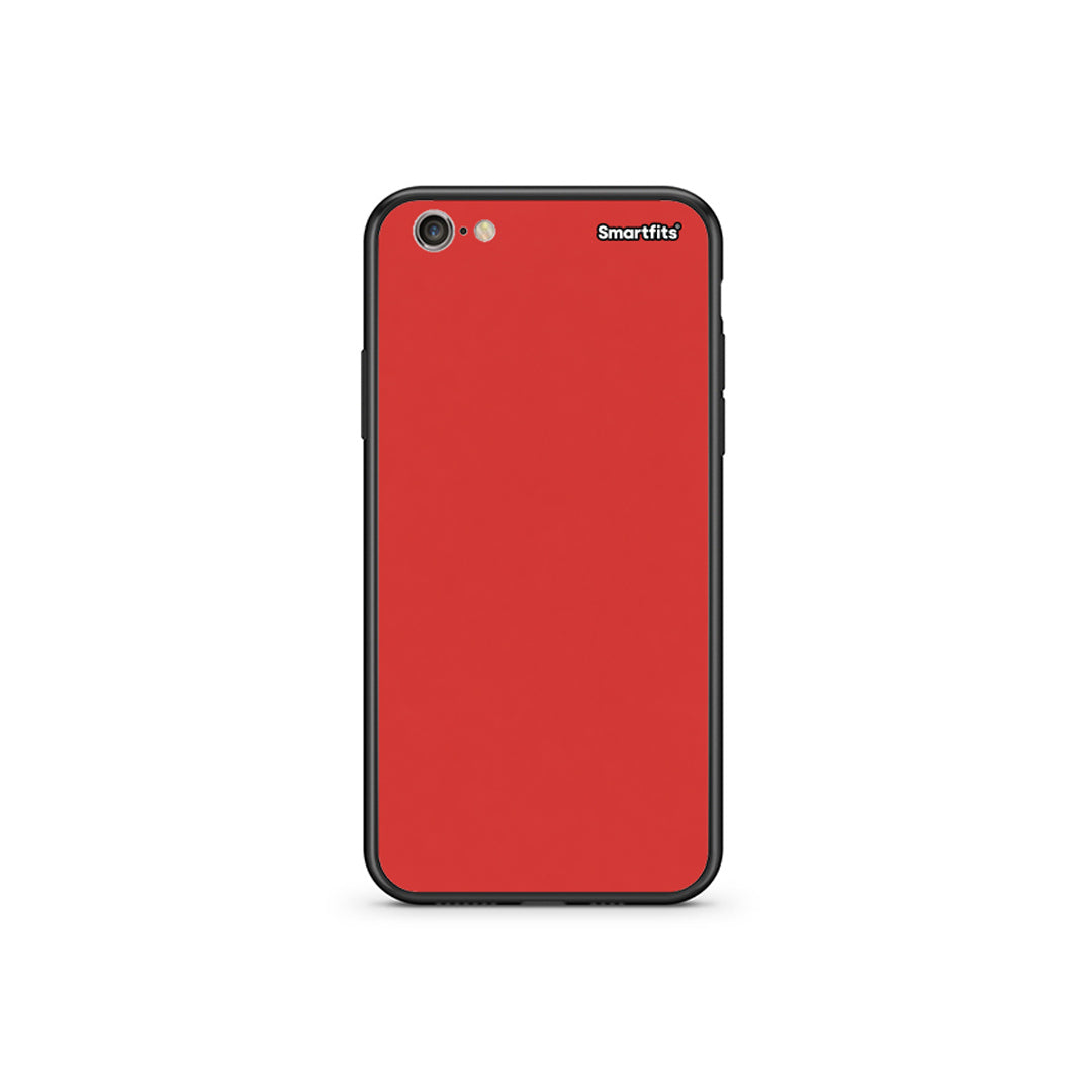 Θήκη iPhone 6 Plus / 6s Plus Poppy Red από τη Smartfits με σχέδιο στο πίσω μέρος και μαύρο περίβλημα | iPhone 6 Plus / 6s Plus Poppy Red case with colorful back and black bezels