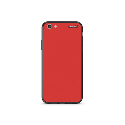 Θήκη iPhone 6 Plus / 6s Plus Poppy Red από τη Smartfits με σχέδιο στο πίσω μέρος και μαύρο περίβλημα | iPhone 6 Plus / 6s Plus Poppy Red case with colorful back and black bezels