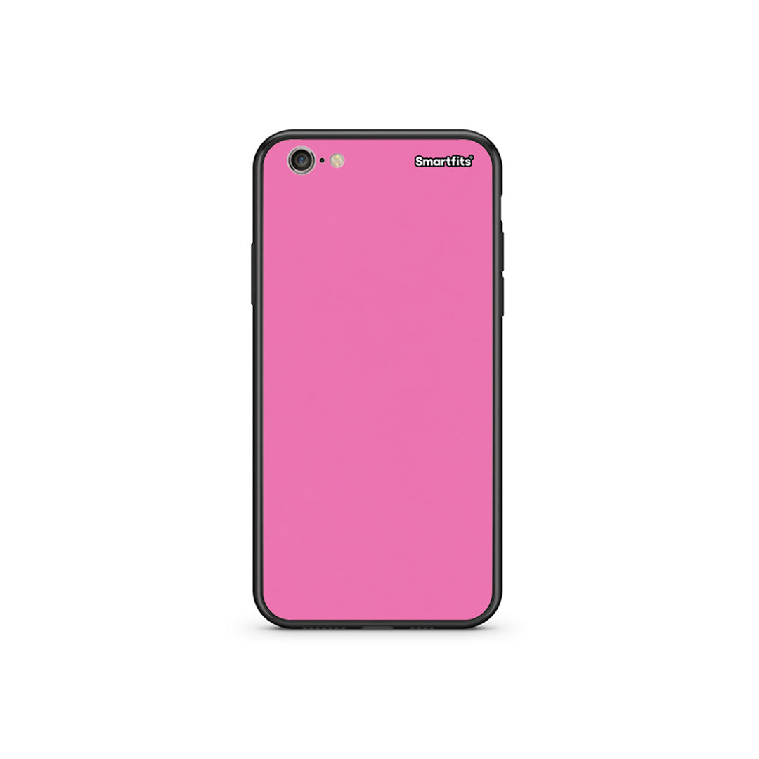 Θήκη iPhone 6 Plus / 6s Plus Rose Pink από τη Smartfits με σχέδιο στο πίσω μέρος και μαύρο περίβλημα | iPhone 6 Plus / 6s Plus Rose Pink case with colorful back and black bezels