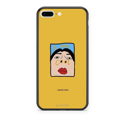 Θήκη iPhone 7 Plus / 8 Plus So Cool από τη Smartfits με σχέδιο στο πίσω μέρος και μαύρο περίβλημα | iPhone 7 Plus / 8 Plus So Cool case with colorful back and black bezels