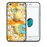 Thumbnail for Θήκη iPhone 6 Plus/6s Plus Bubble Daisies από τη Smartfits με σχέδιο στο πίσω μέρος και μαύρο περίβλημα | iPhone 6 Plus/6s Plus Bubble Daisies case with colorful back and black bezels