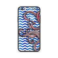 Thumbnail for iphone 6 plus 6s plus Chevron Devilfish θήκη από τη Smartfits με σχέδιο στο πίσω μέρος και μαύρο περίβλημα | Smartphone case with colorful back and black bezels by Smartfits