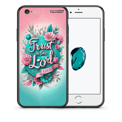 Θήκη iPhone 6/6s Lord Trust από τη Smartfits με σχέδιο στο πίσω μέρος και μαύρο περίβλημα | iPhone 6/6s Lord Trust case with colorful back and black bezels