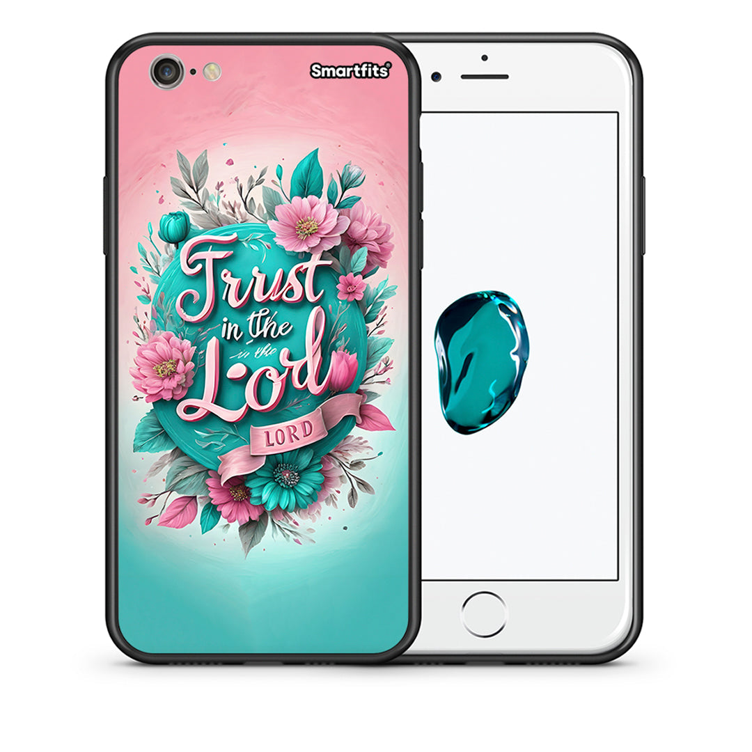 Θήκη iPhone 6 Plus/6s Plus Lord Trust από τη Smartfits με σχέδιο στο πίσω μέρος και μαύρο περίβλημα | iPhone 6 Plus/6s Plus Lord Trust case with colorful back and black bezels