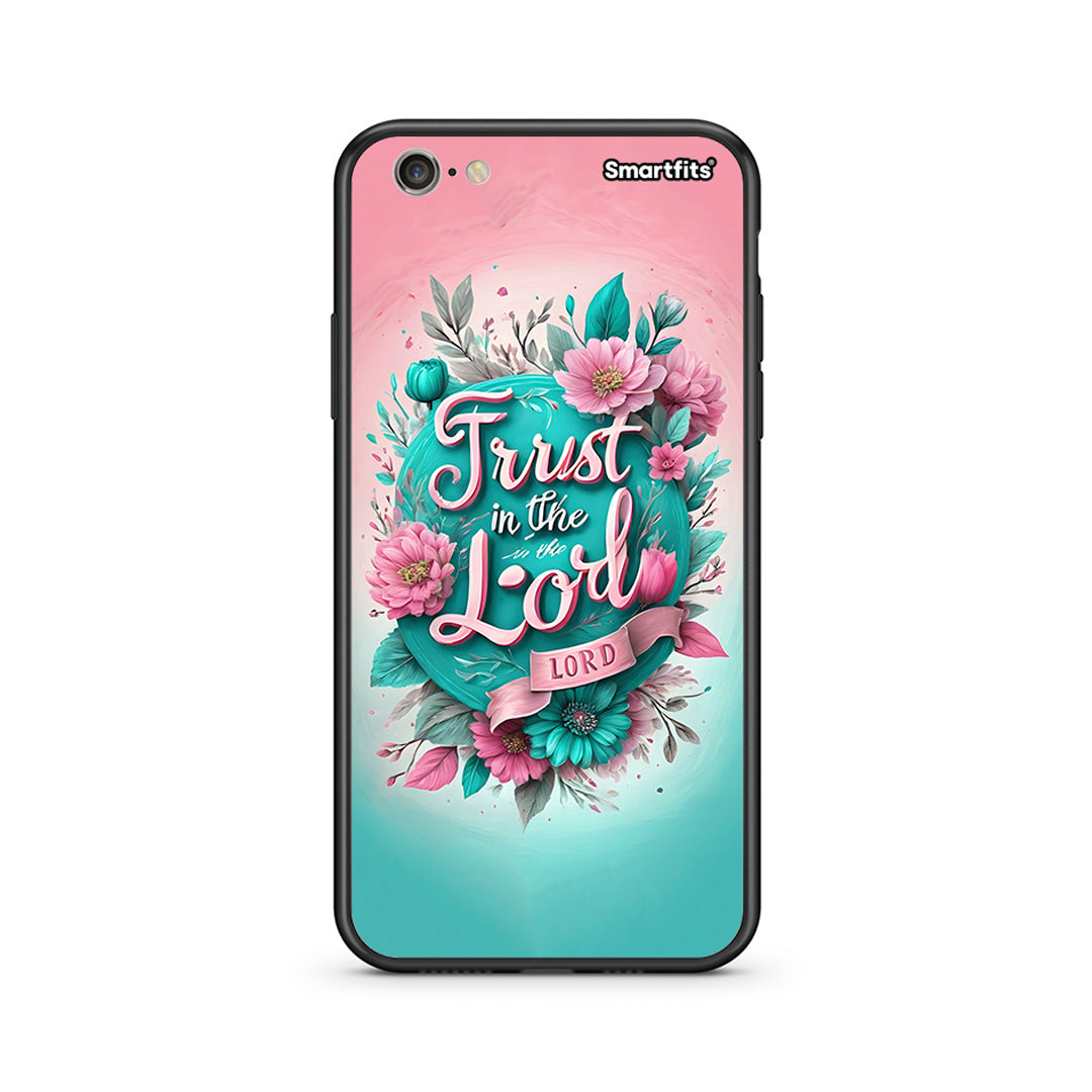 iphone 6 plus 6s plus Lord Trust θήκη από τη Smartfits με σχέδιο στο πίσω μέρος και μαύρο περίβλημα | Smartphone case with colorful back and black bezels by Smartfits