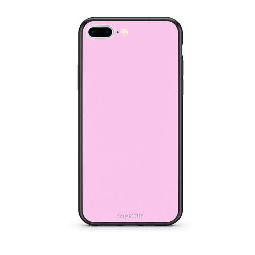 Θήκη iPhone 7 Plus / 8 Plus Cotton Candy Pink από τη Smartfits με σχέδιο στο πίσω μέρος και μαύρο περίβλημα | iPhone 7 Plus / 8 Plus Cotton Candy Pink case with colorful back and black bezels