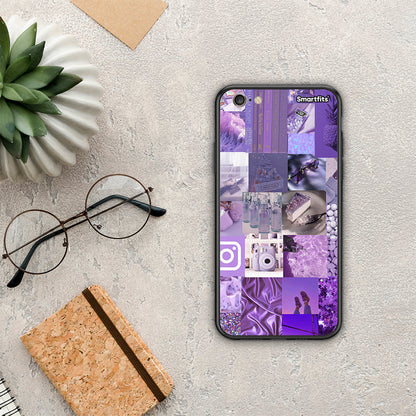 Purple Aesthetic Collage - iPhone 6 Plus / 6s Plus θήκη